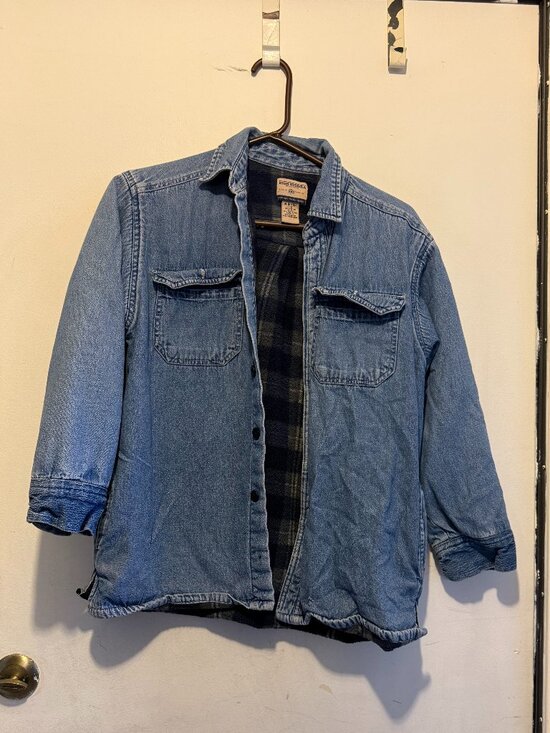 High Sierra Jackets & Blazers - High Sierra Jean Jacket Women’s M (10/12) Flannel Lined (CLO)